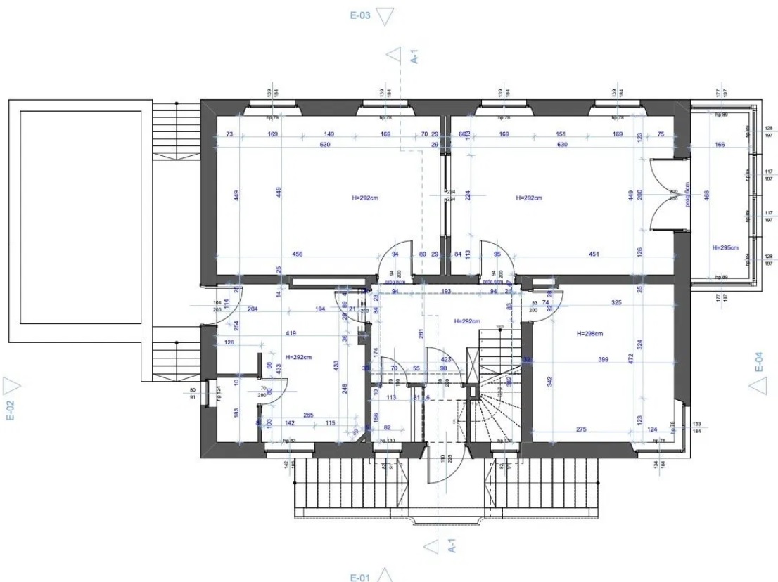 rzut kondygnacji parter rzut kondygnacji parter