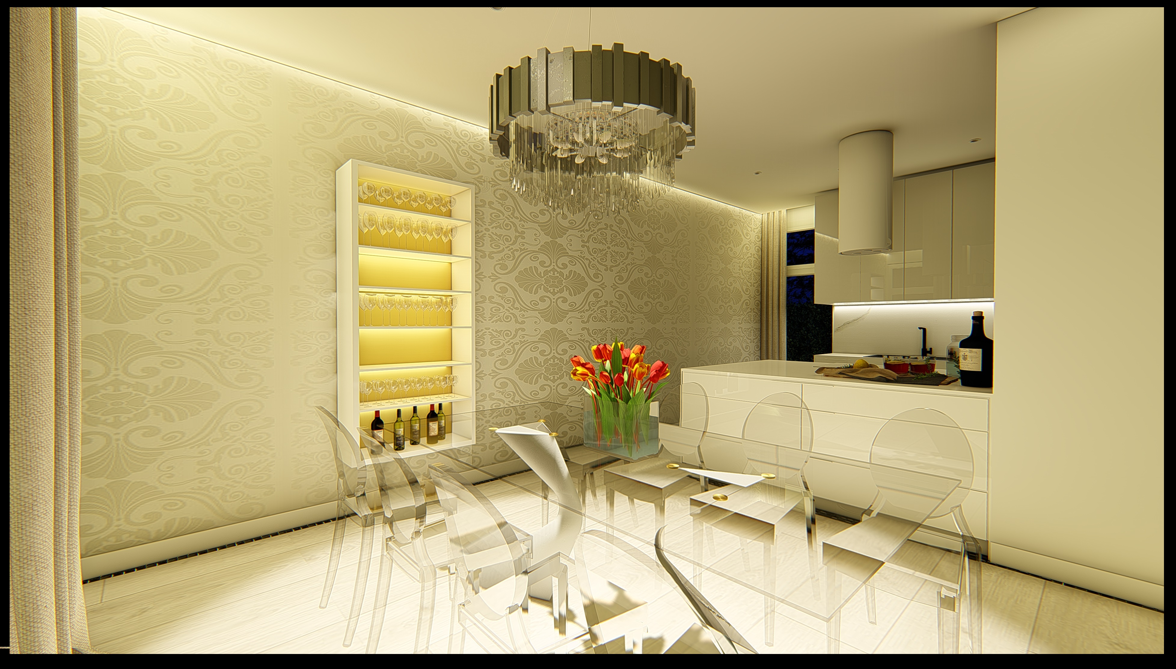 luksusowy salon luksusowy salon